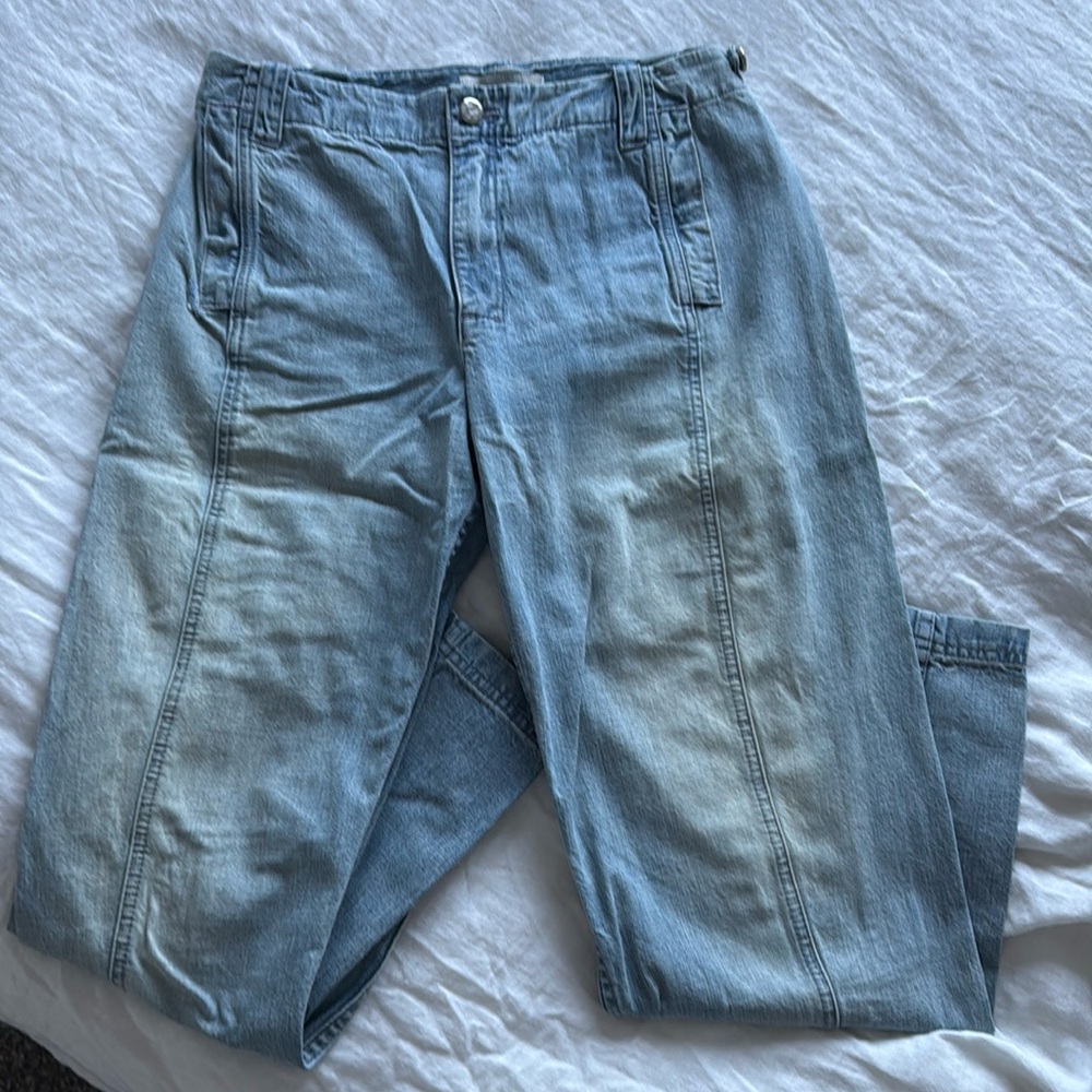 Rachel Comey cropped wide leg jeans